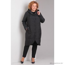 Пальто Диамант 1328 серые тона