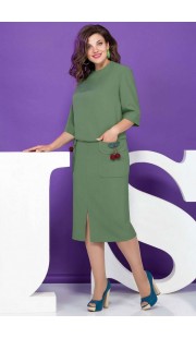 Комплект юбочный Juliet Style D82 темно-салатовый