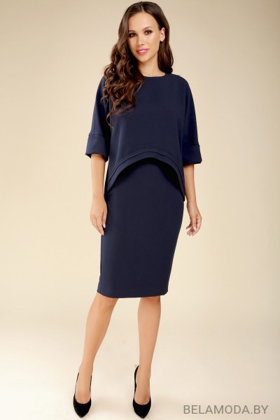 Комплект юбочный Teffi style 1427 синий