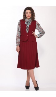 Комплект юбочный Lady Secret 1607 бордовый