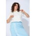 Комплект юбочный BegiModa 3008 молочный с голубым