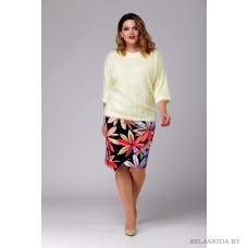 Комплект юбочный Michel Chic 573 светло желтый