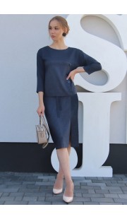 Комплект юбочный Juliet Style D155 темно-синий