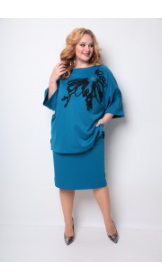 Комплект юбочный Michel Chic 1264 голубой