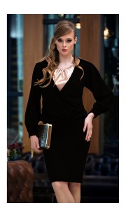 Комплект юбочный Diva 1355-4 черный+бежевый