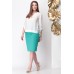 Комплект юбочный Michel Chic 1115 бирюзовый Комплект юбочный Michel Chic 1115 бирюзовый