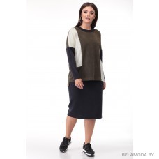 Комплект юбочный Anastasia Mak 741 зеленые тона