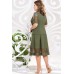 Комплект юбочный Mira Fashion 4803 хаки