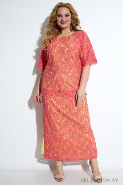 Комплект юбочный Michel Chic 1232 розовые тона