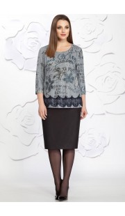 Комплект юбочный Ivelta plus 2459 сеые тона
