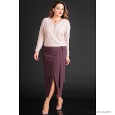 Комплект юбочный Viola Style 2621 розовые тона Комплект юбочный Viola Style 2621 розовые тона