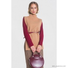 Комплект юбочный Elletto 5079 бежевые тона