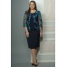 Комплект юбочный Lady Style Classic 1460 темно-синий