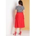 Комплект юбочный Denissa Fashion 1235 красный