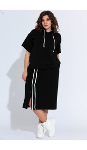 Комплект юбочный BegiModa 3008 черный с черным