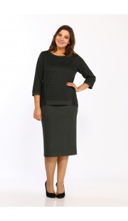 Комплект юбочный Lady Style Classic 1656 Хаки