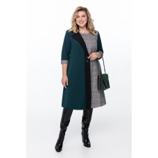 Платье Pretty 1155 зеленые тона