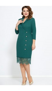 Платье Mira Fashion 4751 бирюзовый
