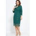 Платье Mira Fashion 4751 бирюзовый