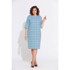 Платье Anastasia 597-7 темно-голубой