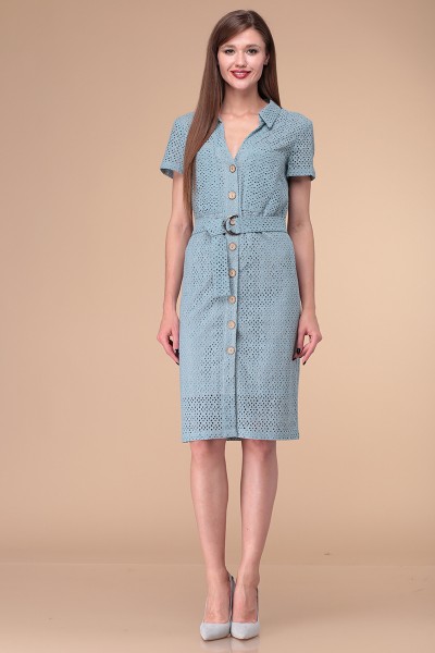 Платье Verita Moda 1198 голубой