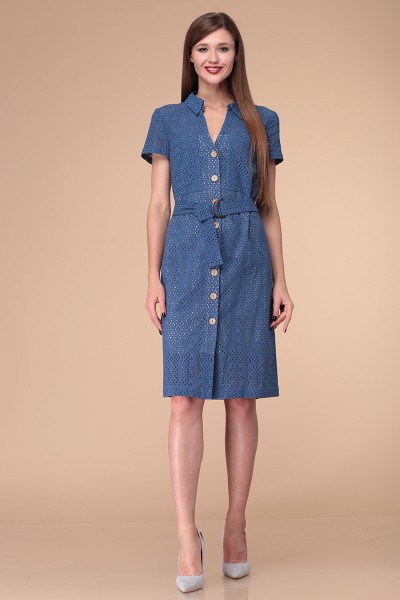 Платье Verita Moda 1198 василек