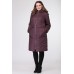 Пальто TricoTex Style 3920 бордовые тона