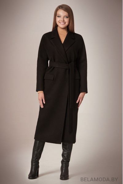 Пальто Andrea Fashion AF-58 черный