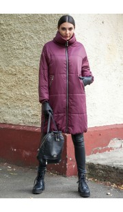 Пальто Doggi 6280 бордовый