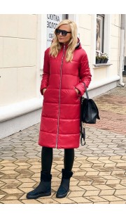 Пальто Azzara 3093К красный