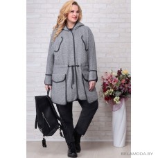 Пальто Aira Style 885 серый
