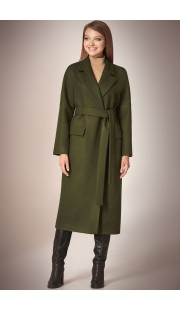 Пальто Andrea Fashion AF-58 хаки