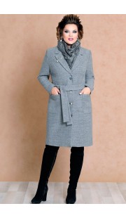 Пальто Mira Fashion 4458 серый