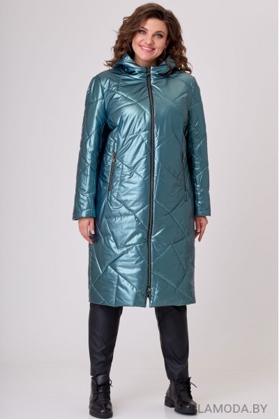 Пальто TricoTex Style 2819 деним