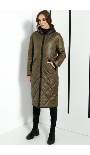 Пальто DiLiaFashion 0366 хаки