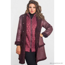 Пальто Elletto 3257 бордо Пальто Elletto 3257 бордо