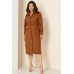 Пальто Andrea Style 00274 коричневые тона Пальто Andrea Style 00274 коричневые тона