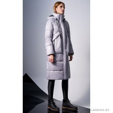 Пальто DiLiaFashion 0129-1 серый Пальто DiLiaFashion 0129-1 серый