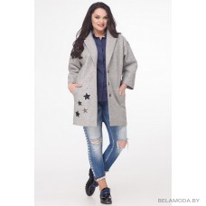 Пальто Erika Style 591 серый
