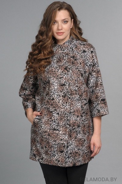 Пальто Lady Style Classic 925 "леопардовый"