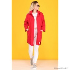 Плащ B&F 2083 красный Плащ B&F 2083 красный