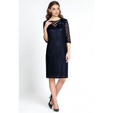 Платье Bazalini 2992 темно синий Платье Bazalini 2992 темно синий