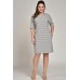 Платье Lady Style Classic 926 серо-розовые тона
