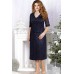 Платье Mira Fashion 4523 темно-синий Платье Mira Fashion 4523 темно-синий