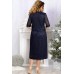 Платье Mira Fashion 4523 темно-синий