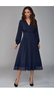 Платье Teffi style 1310 темно синий