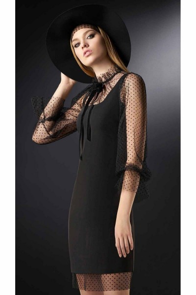 Платье DiLiaFashion 0184 черный