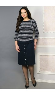 Платье Moda-Versal 1851 темно синий