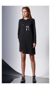 Платье DiLiaFashion 0155-1 черный