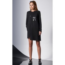 Платье DiLiaFashion 0155-1 черный Платье DiLiaFashion 0155-1 черный